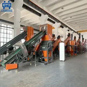 Recyclage Waste Plastic PET Bottles Recycling Machine Washing Line for PET Bottles Recycling System