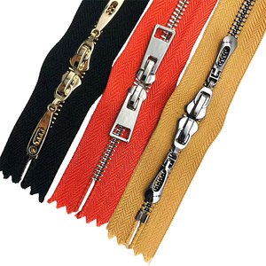 Hengda Fábrica Personalizada Cremallera <span class=keywords><strong>de</strong></span> doble vía 30 cm Cremallera <span class=keywords><strong>de</strong></span> <span class=keywords><strong>oro</strong></span> bidireccional Equipaje <span class=keywords><strong>de</strong></span> extremo cerrado Cremallera Doble - Product Image 6