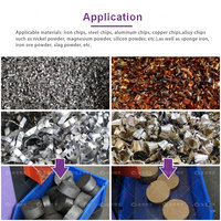 Machine de compactage de copeaux de métal à froid pour aluminium, cuivre, fer et acier – Briquetteuse de copeaux métalliques