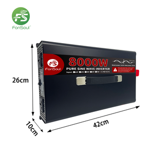 <span class=keywords><strong>Convertisseur</strong></span> de courant pour voiture Fonsoul 7600W <span class=keywords><strong>12V</strong></span> vers <span class=keywords><strong>220V</strong></span> à onde sinusoïdale pure pour usage domestique, <span class=keywords><strong>convertisseur</strong></span> DC/AC haute efficacité avec prise universelle - Product Image 3