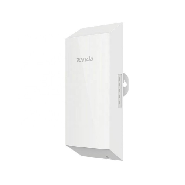 (A Pair) Tenda O1 CPE AP Outdoor Bridge 00Mbps Wireless Bridge 2.4Ghz 0.5KM Outdoor CPE for Long Distance Data Transmission