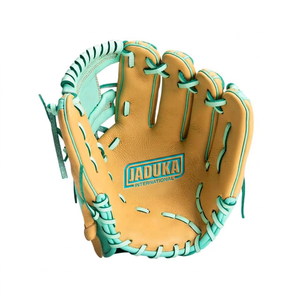 Gants de baseball d'entraînement pour étudiants 2026, gants de lancer, gants de receveur, gants de terrain, en cuir de vache, gants de softball, gants de baseball d'entraînement, faible MOQ - Product Image 2