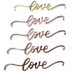 Decoración de Pastel Acrílica con Miel y Dulzura, Etiquetas de Amor para San Valentín, Cumpleaños, Festival Qixi, Adorno para Pastel - Product Image 4