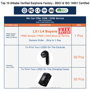 Auriculares inalámbricos J15 HIFI estéreo sonido pareja 40ms baja latencia auriculares inalámbricos verdaderos con modo de música de juego e IPX5 impermeable - Product Image 3