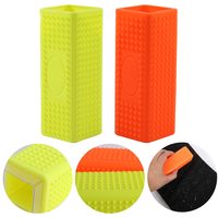 Rouleau brosse en silicone pour enlever les poils d'animaux, nettoyeur creux pour meubles et tapis, idéal pour l'élimination des poils de chat sur les canapés