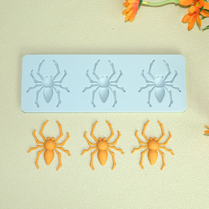 New 3-Cavity Spider Silicone Lace Mat Fondant Mold Pastry Baking Mat <b>Cookie</b> & Chocolate Mold Cake Decorating <b>Tools</b> - LFM-519 - Product Image 3