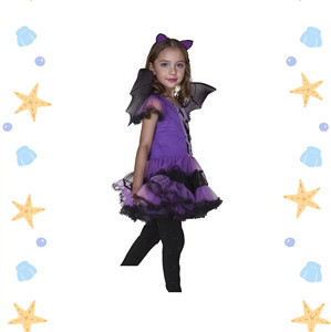 <span class=keywords><strong>Costume</strong></span> di Halloween per Bambini, Travestimento <span class=keywords><strong>da</strong></span> Piccola Pipistrello o Strega, in Poliestere - Product Image 4