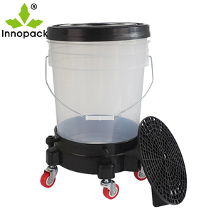 5 Gallon <b>Bucket</b> with Gamma Lid clear <b>Plastic</b> <b>Bucket</b> 20L Car Washing <b>Bucket</b> with special handle - Product Image 6