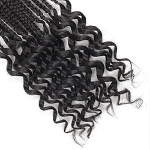 Extensiones de Cabello Trenzado <span class=keywords><strong>Senegal</strong></span>és Preestirado de Alta Calidad, 18 Pulgadas, con Puntas Rizadas, Sintético, para Crochet, Venta al Por Mayor - Product Image 6
