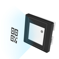 Lector de Tarjetas RFID NFC IC BS-MET, Escáner de Códigos QR 2D de Montaje Fijo, Lector Automático con Imagen de Pasaporte, Ethernet para Sistema de Control de Acceso a Puertas