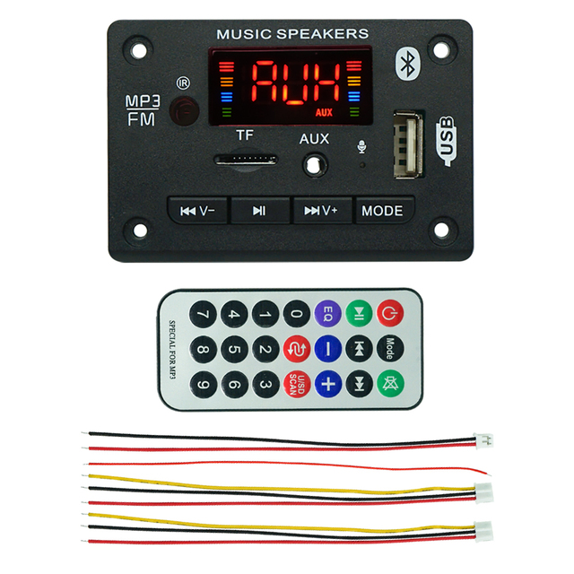 Wireless BT USB Decoder Board Digital Audio Player MP3 Player Board