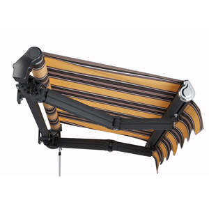 Auvent manuel télescopique pliable à bras rétractable 6M <span class=keywords><strong>4M</strong></span> en alliage d'aluminium motorisé <span class=keywords><strong>électrique</strong></span> pour auvent manuel rétractable de patio - Product Image 6