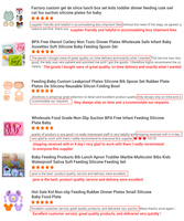 Produits de Sevrage pour Enfants, Vaisselle en Silicone Assiette Bol Cuillère Fourchette, Ensemble Repas Bébés Kit Alimentation Bébé Fournitures pour Bébés Reborn