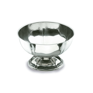 Ciotola in acciaio inox per gelato, ideale per la presentazione di dessert - Product Image 1