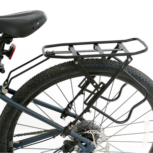 Portaequipajes Trasero Universal para <span class=keywords><strong>Bicicleta</strong></span>, Portaequipajes Trasero Resistente para <span class=keywords><strong>Bicicleta</strong></span> de Montaña y Carretera, Portaequipajes Trasero de Aluminio para <span class=keywords><strong>Bicicleta</strong></span> de Desplazamiento - Product Image 4