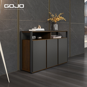 Armadietti moderni in legno per ufficio e libreria per capo Manager deposito mobili commerciali per uso scolastico all'aperto - Product Image 5