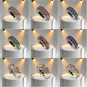 Pulsera <span class=keywords><strong>de</strong></span> Plata S925 con Logo Original - Pulsera Tejida DIY con Mosaico <span class=keywords><strong>de</strong></span> Margaritas y Magnolias en Forma <span class=keywords><strong>de</strong></span> Estrella para Mujer - Product Image 5