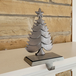 Porte-chaussettes de Noël décoratif en métal 2025 - Product Image 1