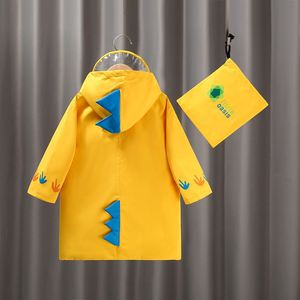 Poncho imperméable dinosaure mignon pour garçons et filles, sac à dos XL, équipement de pluie pour la maternelle et l'école primaire - Product Image 4