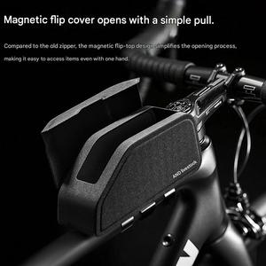 Sacoche de cadre magnétique étanche pour vélo électrique, <span class=keywords><strong>VTT</strong></span>, vélo de route - Accessoires de vélo professionnels - Product Image 4