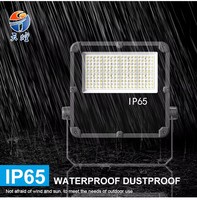 Reflector LED TIANHUANG THFL02 de 100W, Alta Luminosidad 2700-6500K, IP65, Cuerpo de Aluminio, Certificado CE, para Estadios Deportivos, 5 Años de Garantía, 60-120