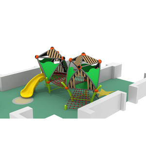 PE Board Kids Garden Play Set con <span class=keywords><strong>parque</strong></span> <span class=keywords><strong>infantil</strong></span> de escalada al aire libre, Tobogán y características del <span class=keywords><strong>parque</strong></span> de atracciones - Product Image 1