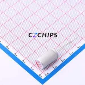 ตัวเก็บประจุแบบแข็งชนิด Through-hole (THT) รุ่น 2220161017R00 ขนาด D10xL17 มม. ความจุ 2200uF 20% แรงดัน 16V ขา 10 มม. - Product Image 1