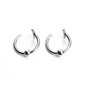 Zs — anneau pour Faux nez en acier chirurgical, <span class=keywords><strong>Piercing</strong></span>, pour lèvres, nez, oreilles, <span class=keywords><strong>Tragus</strong></span>, bijoux, Clip à lèvres, 316L - Product Image 6