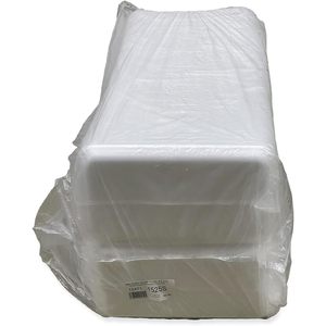 ถาดใส่เนื้อ GEN ขนาด 14.5 x 8 x 0.75 นิ้ว สีขาว 250 ชิ้น/กล่อง (1525WH) - Product Image 2