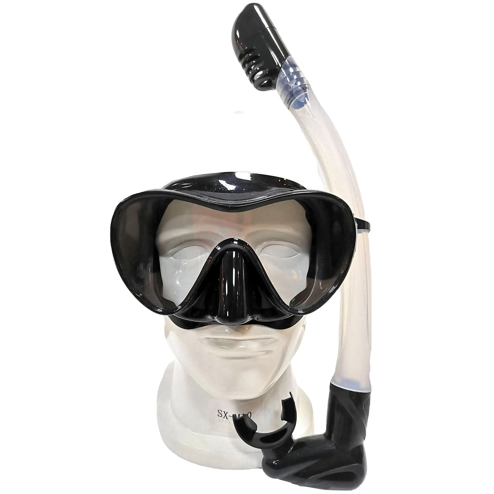 Professional unisex free diving mask and snorkel sea diving mask glasses scuba snorkel mask set