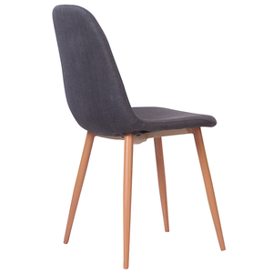 Free Sample Gray Completely Density New Upholstery Training Stackable Technology Rufted <strong>Patchwork</strong> Set Fabric <strong>Dining</strong> <strong>Chair</strong> - Product Image 4