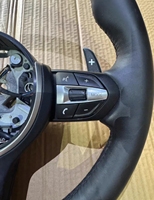 Volant sport en fibre de carbone mate et suède sur mesure pour BMW M3 E90 E92 E93 M5 E60 F10 F30 M5, intérieur sport