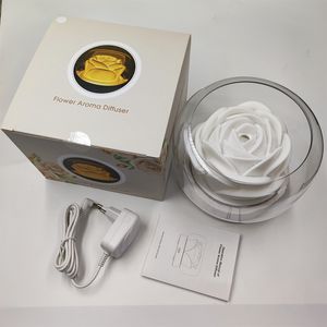 रचनात्मक पोर्टेबल खुशबू गुलाब का फूल आवश्यक तेल विसारक 400ml <span class=keywords><strong>2</strong></span> में 1 शांत धुंध अल्ट्रासोनिक बिजली खुशबू डिफ्यूज़र - Product Image 6