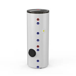 Réservoir de stockage d'eau chaude en acier inoxydable personnalisé avec serpentin de chauffage pour la douche domestique et les grands hôtels - Product Image 1