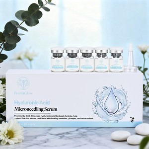Professionelle <span class=keywords><strong>Multi</strong></span>-Molekulare Hyaluronsäure-Ampullen Tief Hydratisierendes Aufpolsterndes Serum für Ölige und Trockene Haut Hautbarriere-Reparatur - Product Image 1