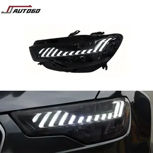 Led Đèn pha lắp ráp cho Audi A6 C7 2012 2015 cập nhật để A7 phong cách phía trước đèn xe ánh sáng