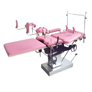 医療経済マニュアル手術配達ベッド出産テーブル婦人科チェアステンレス鋼ピンクオンラインテクニカルサポートMOL
