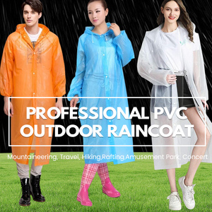 Vélo unisexe mode Simple Durable Transparent imperméable tissu PVC imperméable pour adultes utilisation moto - Product Image 6