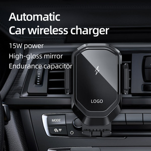 Custom Logo Fast Charging 15W Wireless <strong>Charger</strong> for <strong>Car</strong> with Mobile <strong>Phone</strong> <strong>Holder</strong> OJD-73 - Product Image 3