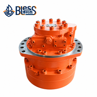 Moteur hydraulique HMK23 à faible vitesse et couple élevé, moteur à pistons radiaux 40 MPa, moteur de roue pour rouleau compresseur