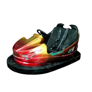 Atracción de Parque de Diversiones, Coche de Choque Dorado a Batería para Adultos en Venta - Product Image 1