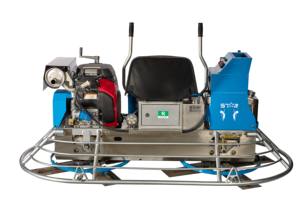 Rising Star 36in Ride on Gasolina Paleta Máquina 24HP Motor 160RPM Alta velocidad con 8 cuchillas para trabajos en concreto - Product Image 2