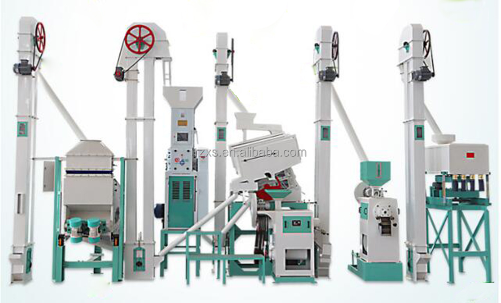 Advance design 300t/d modern combined rice husk milling processing machine line machinery rice mill plant