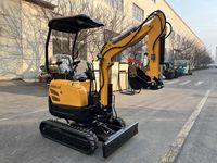 Nouveau prix de tracteur de mini-excavatrice bon marché de 1 tonne Micro-excavatrice à vendre