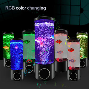 J & R 11 ''Bubble Fish Draadloze Luidsprekerlamp Modern Design Oem/Odm Geluidsmachine En Led Nachtlampje Voor Woonkamer - Product Image 4