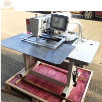 Machine à coudre automatique programmée pour la fabrication de motifs de chaussures et de sacs, 80 mm max. Épaisseur de couture pour vêtements, chaussures, sacs à main, cuir