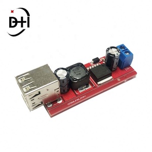 Module régulateur abaisseur de tension DC-DC 3A pour voiture, double sortie USB 9V/12V/24V/36V vers 5V - Product Image 1