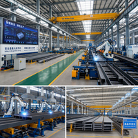 Almacén de Estructura de Acero Industrial Prefabricado de Diseño Personalizado para Logística y Almacenamiento Multifuncional
