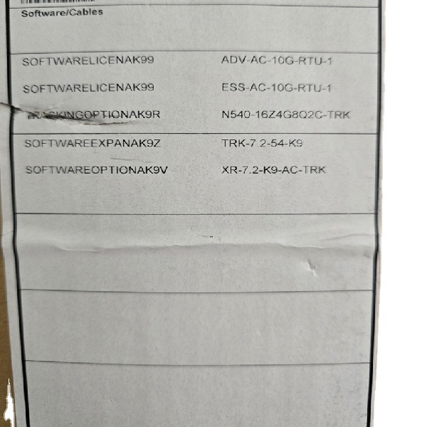Brand New N54016Z4G8Q2CD 41GE 16110GE 81025GE 2100GE Router Licenses for Plc Fast Shipping