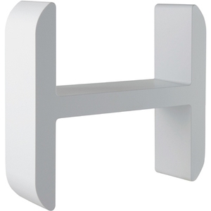 Scaffale Organizzatore con Scritta H in Metallo Rustico per Armadio, Soggiorno, Bagno, Cucina, Decorazione Murale, Gioielli e Utensili - Product Image 1